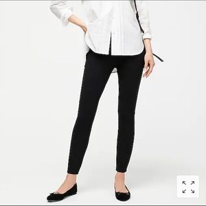 J. Crew Pixie Ponte Pant in Black